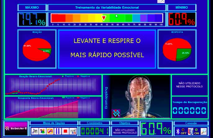 Como funciona a Variabilidade Emocional? Pequenos sensores são colocados nos dedos das mãos para que possa captar os sinais do Sistema Nervoso e enviá-los ao...